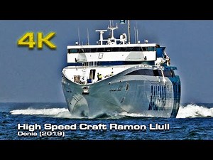 High Speed Craft Ramon Llull Docking!