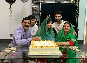 Malala Celebrates Graduating From Oxford University With Family