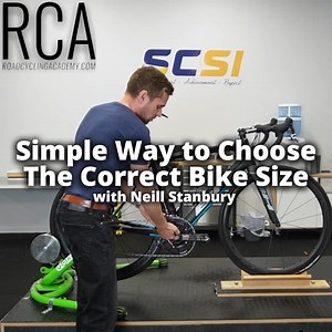 A Simple Way to Choose The Correct Bike Size - With Neill Stanbury Choosing the right bike / frame size can really be a sticking point for a number of cyclists looking to purchase a new bike. So in this video we will be sharing a simple way to help you select the right frame size using a free online tool called Geometry Geeks. Expert bike fitter Neill Stanbury will also share his views on the critical areas you need to look out for, such as Stack, Reach, Seat Angle, and a couple of bonus areas. 