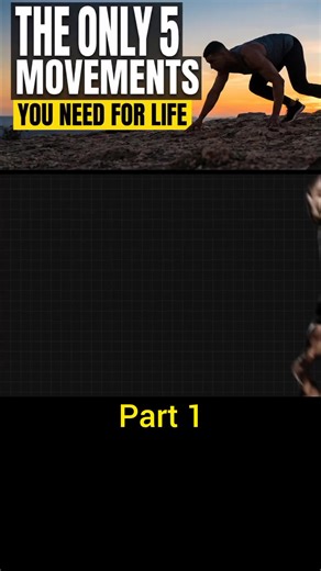 Forget complicated workouts. These 5 primal movements are all you really need to stay strong, mobile, and pain-free as you age. Practice them daily and your body will thank you for life. 💪 #primalfitness #functionaltraining #mobilitydrills #strengthforlife #everydaymovement ‎
