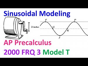 2000 FRQ 3 - Sinusoidal Modeling (Model T) [AP Precalculus]