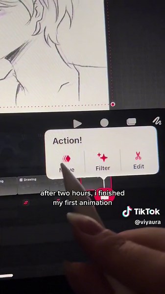 procreate dreams beginner animation woo howd i do #digitalart #drawing #artprocess #art digital art animator