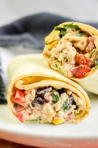Southwest Chicken Wraps | Everyday Family Cooking