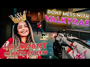 How Did VALKYRAE Do These Clutch Tricks? | Valkyrae Valorant BEST MOMENTS