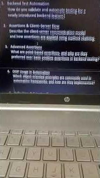 Oct 2025 | GreyOrange Interview Questions For SDET/QA Automation(3 - 6 Years Experience)
