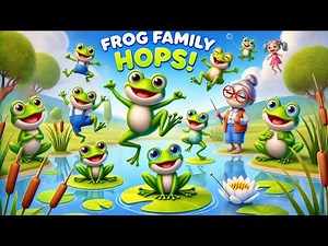 Let’s Hop with the Froggy Family! | Fun Movement Song for Toddlers