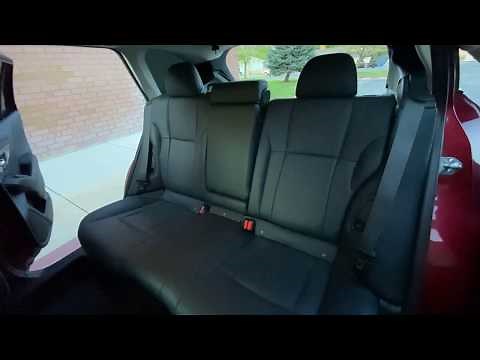 2020 Subaru Outback: Rear Seats Adjustment