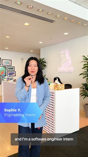 Datadog on Instagram: "Curious what it’s like to intern at Datadog? To celebrate #NationalInternDay, Sophie, Software Engineering Intern on the Cross-Product Query team, takes us on a tour of the Datadog HQ in NYC, sharing her favorite work spots, advice for new interns, and her go-to breakfast."