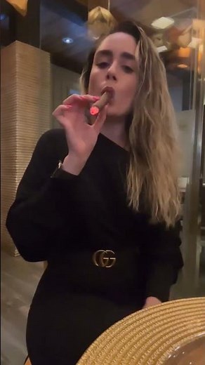 cigar woman
