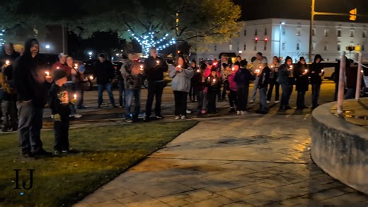 Uptown Greenwood opened the holiday season Saturday night with its annual Christmas tree lighting. Residents filled the fountain plaza for photos with Santa and Mrs. Claus, live music from local guitarist Ashby Stokes and a candlelit singing of “Silent Night.” Mayor Brandon Smith led the countdown before the tree came alive with lights. | Index-Journal