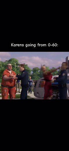 Over the Hedge Karen: Cop Scene & Hilarious Escape