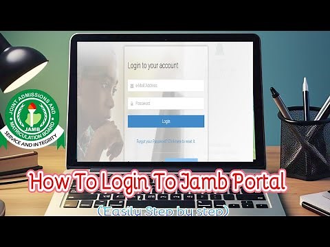 How To Login The Jamb Portal - With Registration Number Or Email