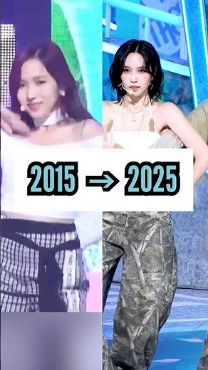 TWICE MINA REVOLUTION 2015 → 2025 #twice #mina #kpop