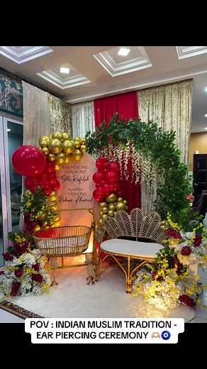 Ear Piercing Ceremony: An Indian Muslim Tradition