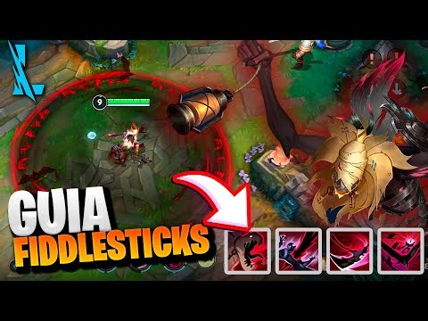 COMO JOGAR DE FIDDLESTICKS NO WILD RIFT ! GUIA COMPLETO!