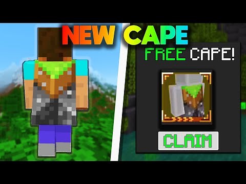 How to get the BRAND NEW Minecraft Bedrock Cape Vanilla Cape