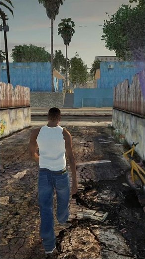GTA SA with Retexture Mod + SA_Directx 3.0 (low preset) #shorts #gta #gtasanandreas #gtasa #gtamods
