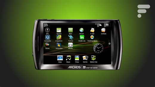 Histoire de... l'Archos 5 Internet Tablet : la première tablette Android, mais Google n'en voulait pas — Frandroid