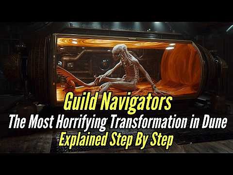 Dune Guild Navigators: Stage-by-Stage Transformation Explained | Dune movie