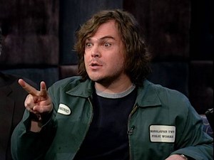 1.9M views · 9.1K reactions | Watch Jack Black audition to replace Andy Richter on "Late Night WIth Conan O'Brien." #ConanClassic | Team Coco | Facebook