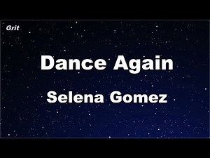 Karaoke♬ Dance Again - Selena Gomez 【No Guide Melody】 Instrumental