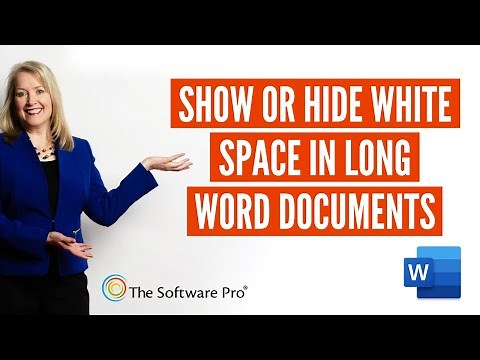 The Easy Trick to Show or Hide White Space in Word!