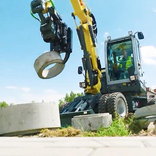 Wheeled Excavators from Wacker Neuson – maximum flexibility in everyday work