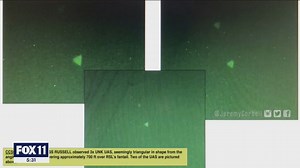 Pentagon confirms recently released video of pyramid-shaped  UFOs near San Diego is authentic