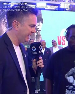 "I’m already the best in the world when I stepped in the division." Terence "Bud" Crawford on moving up to 154 for the first time 😤 #RiyadhSeasonCard | #CrawfordVsMadrimov August 3 | Live on DAZN.com | تركي آل الشيخ - Turki Al Alshikh Click link in bio to buy | DAZN