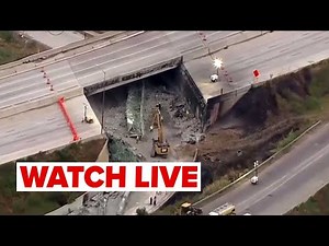 LIVE | I-95 collapse: Reconstruction plan being unveiled by officials in Philadelphia