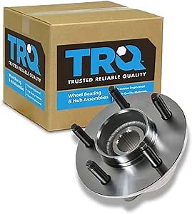 TRQ Front Wheel Bearing & Hub Assembly 4WD with ABS Sensor