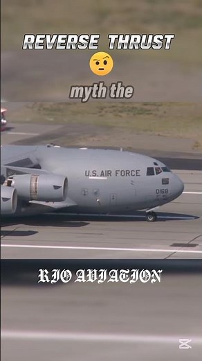 Do you know about Reverse thrust? 🤔 #aviation #airplane #aviationhistory #pilotlife