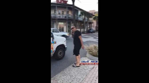 22K views · 123 reactions | ICE CREAM TRUCK ARGUMENT: An ice cream man was arrested after Jacksonville Beach police say he chest bumped a local dad. Officers also said the ice cream man had marijuana on him: https://bit.ly/2PXUeyz | Action News Jax | Facebook