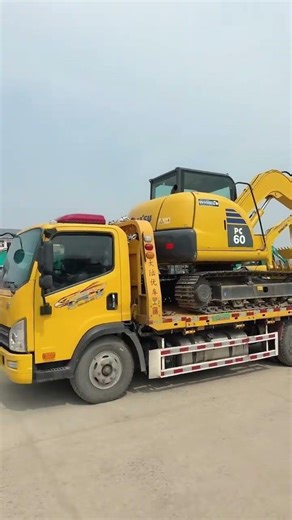 Used Komatsu PC60 excavator shipped to Yunnan