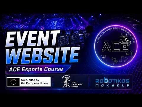 ACE - Esports Course | Building a Website for an Esports Event