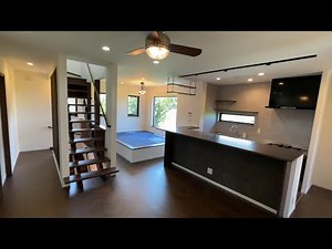 3階建ての2階にあるリビングがエレガント😍七福ホームさん注文住宅🤩パナソニック設備の自由設計ハイグレード一戸建て一軒家ルームツアー【7HouseCustom】4LDK+S新築完成見学会場