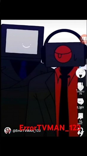 Tv man x dark speaker man?🌝🌝 #errortvman #skibiditoilet #cameraman #tvman #edit