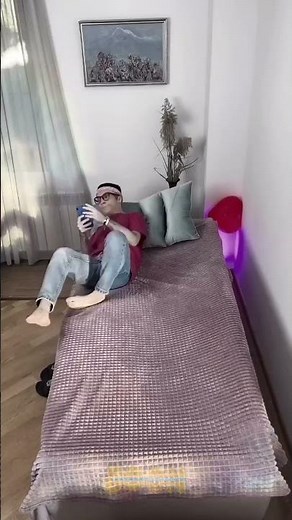 Pillow Prank Gone Wrong! 😂 #EpicFail #Comedy