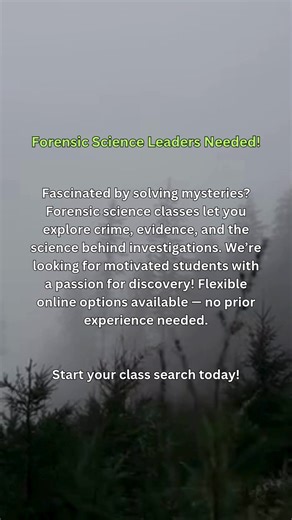 👩‍⚕️ Interested in Forensic Science? 🧬 Schools are now accepting new students. Click to the next page to find classes. - 100% Online Options Available - Flexible Schedules - No Prior Experience Required - 300 Accredited Programs | Forensic Science Classes
