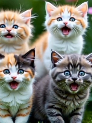 🐱 Meowing Kittens 😻 | Kittens Meowing Video 🎵 | Kitten Sounds To Make Cats Happy 💕🐾