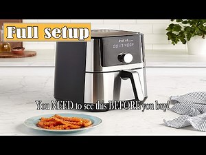 Instant Pot Vortex Plus Air Fryer Review - You NEED to see this BEFORE you buy! Full setup