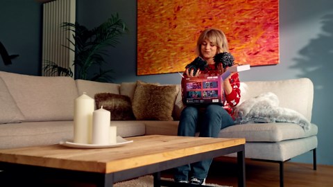 Twinkly Strings 250 RGB LEDs, in- and Outdoor LED Light String, Smart Multicolor LED Lights, Compatible with HomeKit, Alexa and Google Home, Gaming, IP44, App Control, Black Wire, 65.6ft