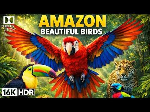 Colorful Amazon Jungle Birds | Nature’s Masterpieces