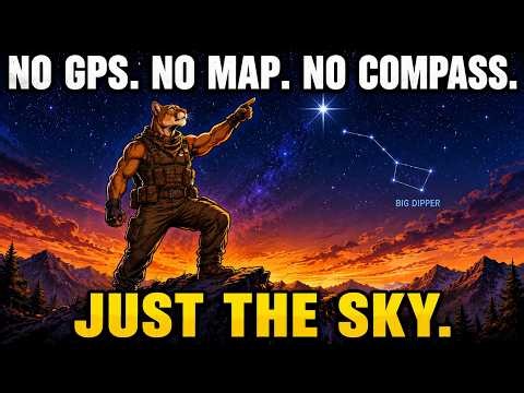 How to Navigate Without GPS, a Map, or a Compass, Using Nothing but the Sky