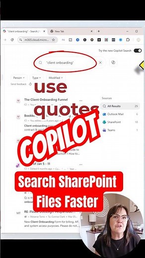 Find Files Faster: Copilot Search Hacks #sharepoint #teams #worktips