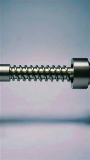 Precision Lead Screw in Action | Rotational to Linear Motion #shorts #engineering #mechanical
