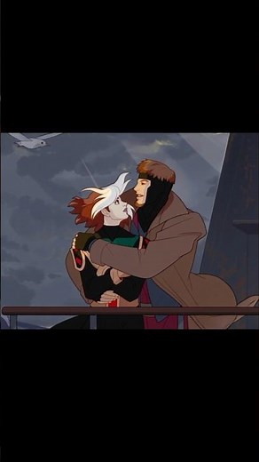 X-Men Evolution Rogue & Gambit| Marvel X-Men Evolution| X-Men| X-Men Couple| Golden Brown Song|