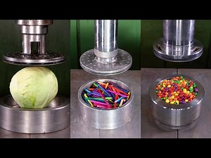 Top 100 Most Satisfying Hydraulic Press Crushes | Ultimate Crushing Moments Compilation #asmr