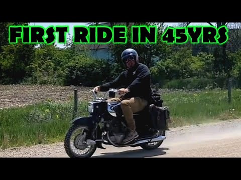 1964 Honda Dream 305 First Ride in 45 years will it make it 150 miles!!