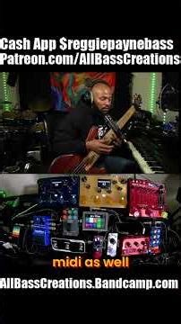 Unlock Your Bass Tone: The Ultimate MIDI Pedalboard Setup! #shorts